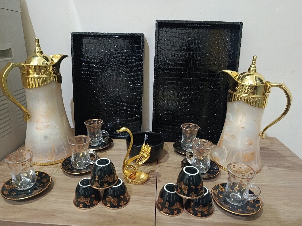 طقم شاي وقهوة روعة - 5