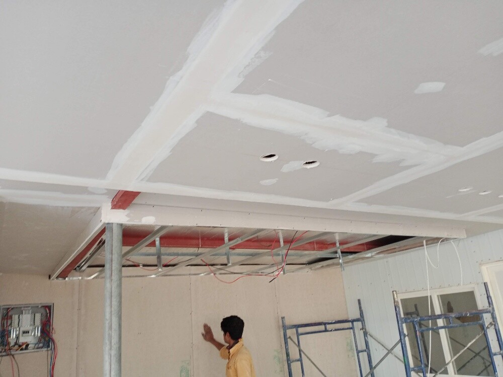 Gypsum Board Partition good work. - 2