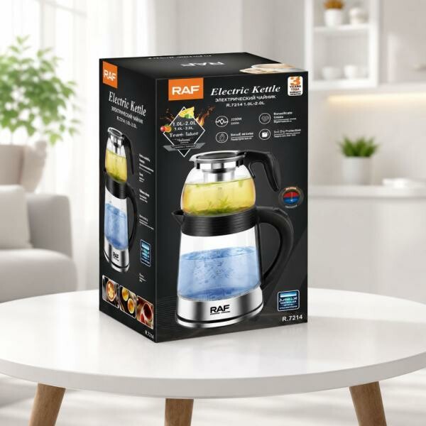 RAF Electric Kettle & Teapot 1500W - 3