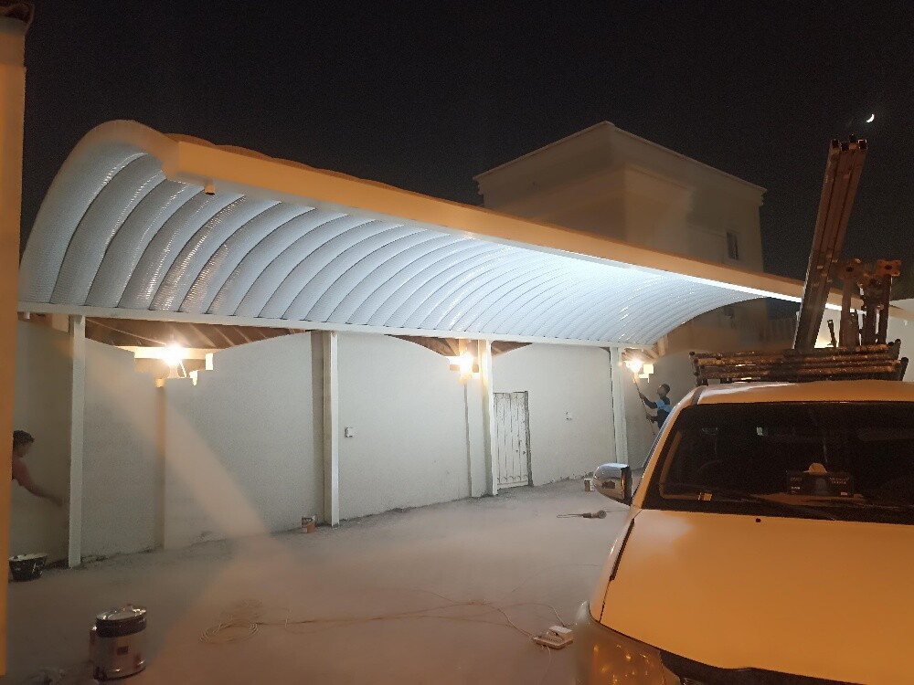 Quick span car parking shade umbrel - 6