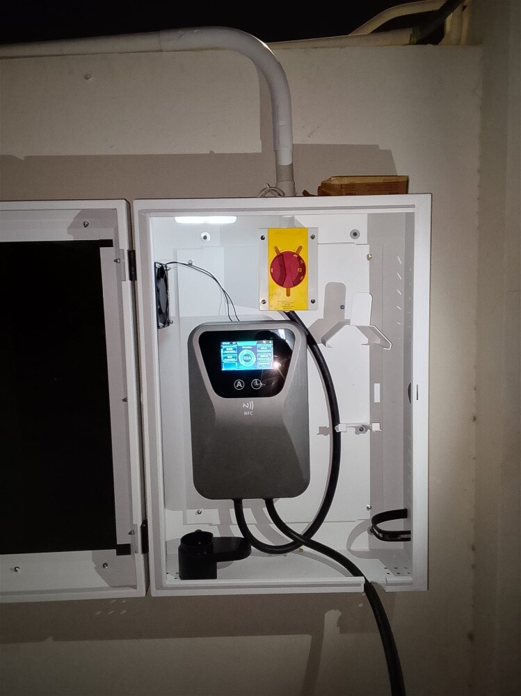 All EV charger installation in Qtr - 13