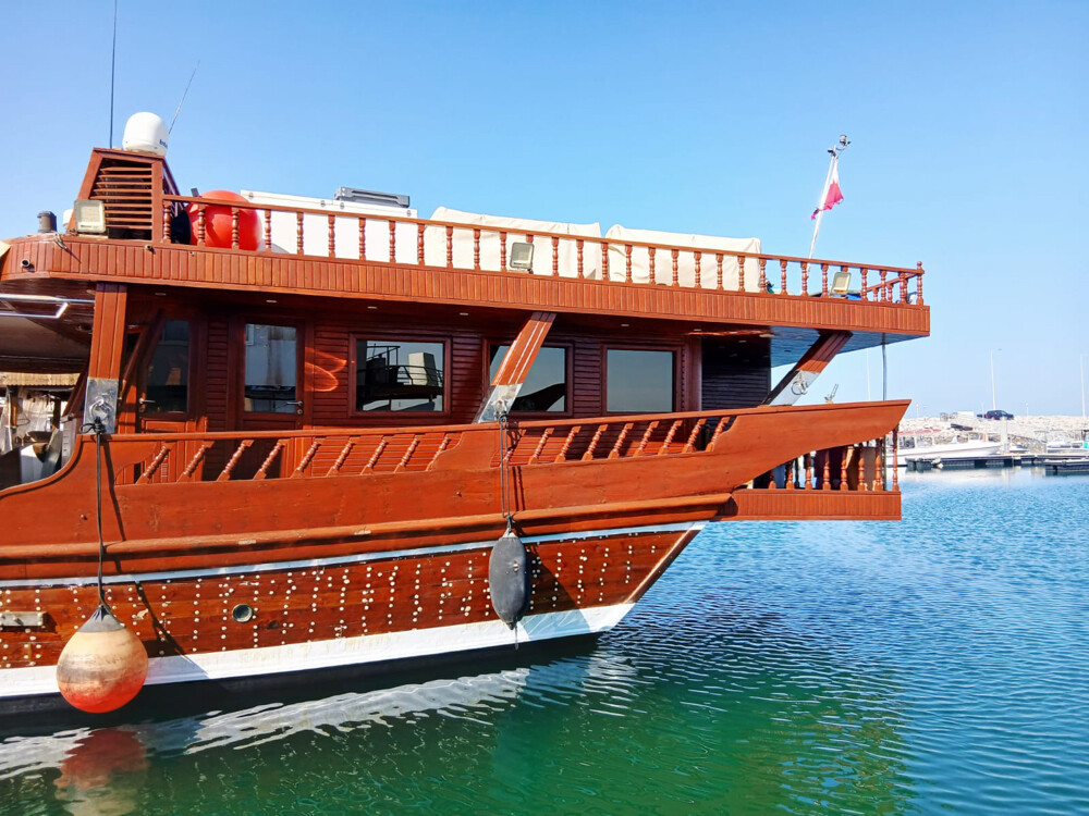 wooden Dhow 4 seal - 14