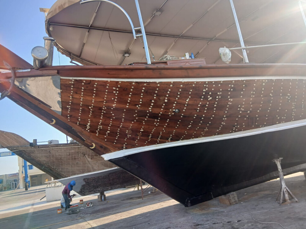 wooden Dhow 4 seal - 5