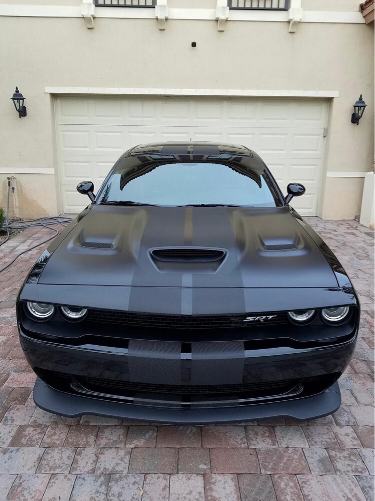 SRT Hellcat hood aluminum OEM - 1