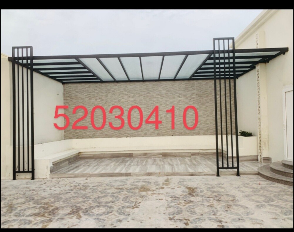 نقوم بجميع اعمال الحدادةتركيب مظل - 20