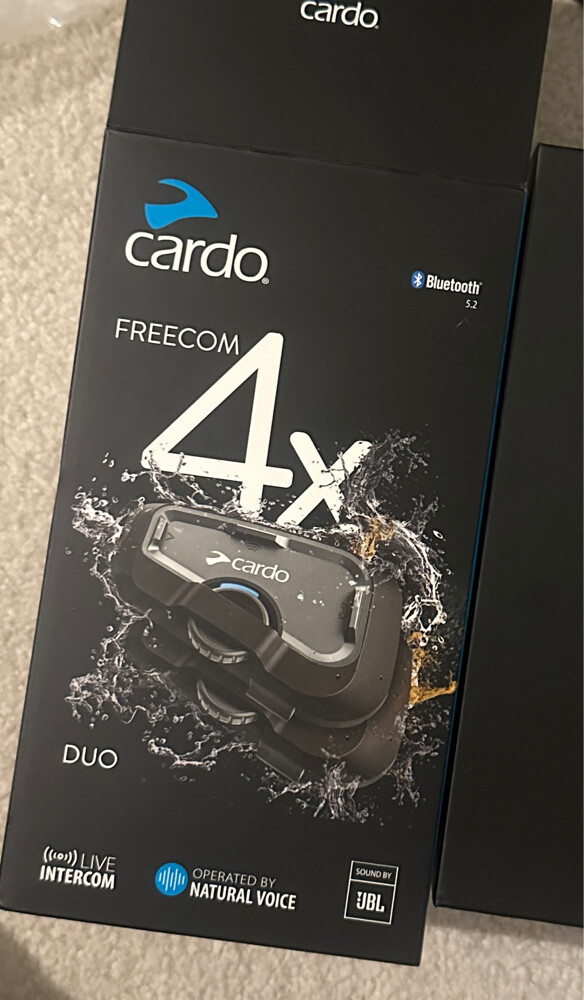 motorcycle bluetooth cardo 4x - 2