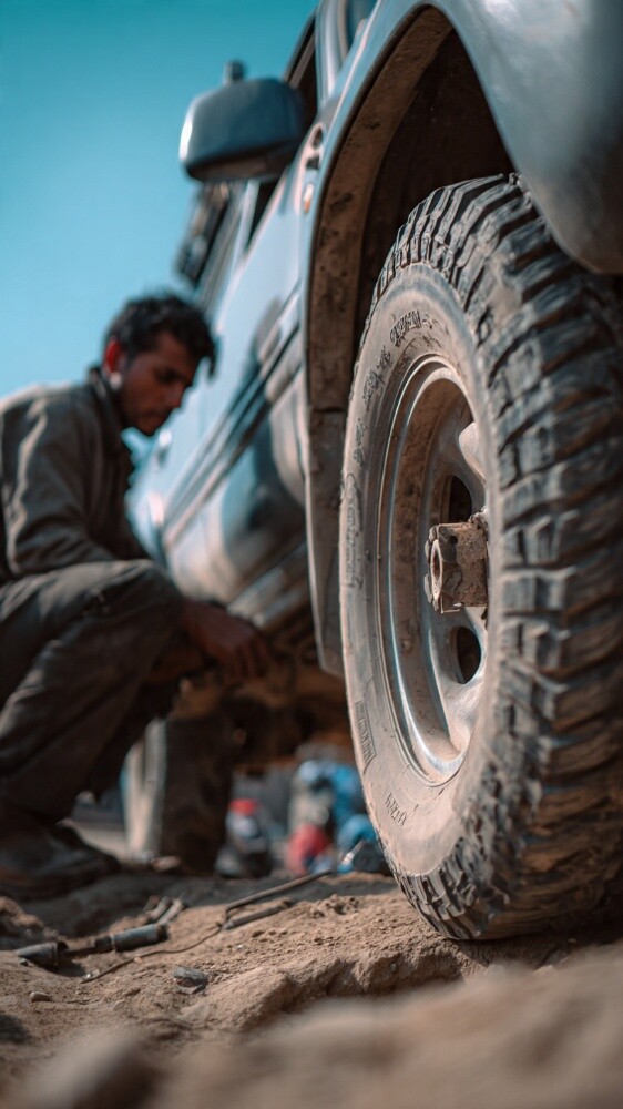 بنشري متنقل خدمة طريق - 1