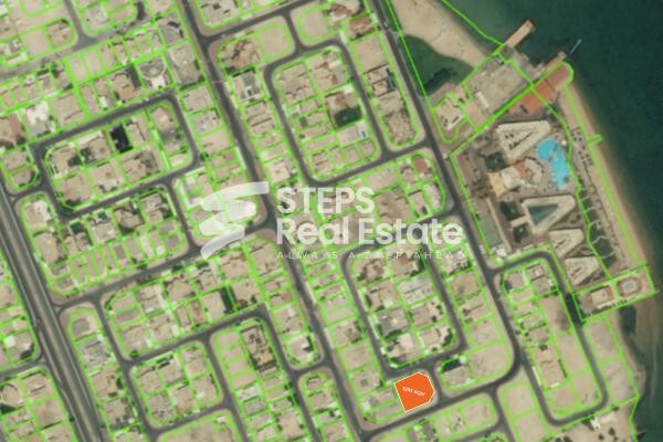 أرض سكنية وإطلالة مدينة بالخور - 6