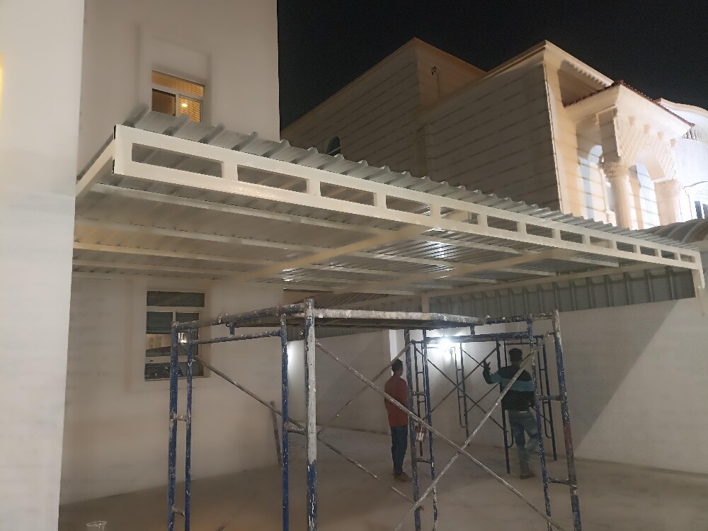 مظلات مواقف السيارات. تصميم عصري - 11