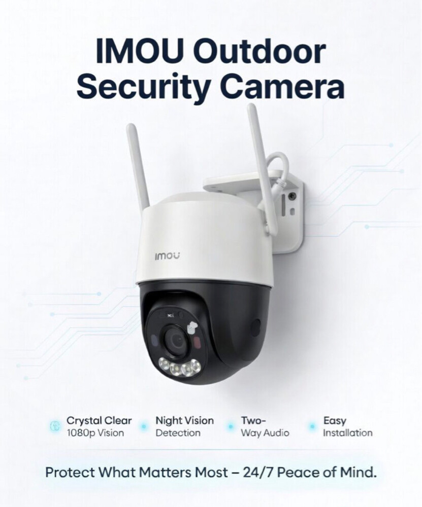 Imou outdoor wifi camera  - 5