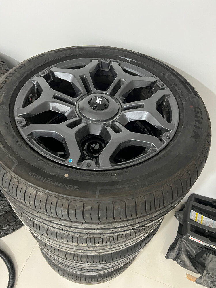 5 Brand New Rims with Tires - 1