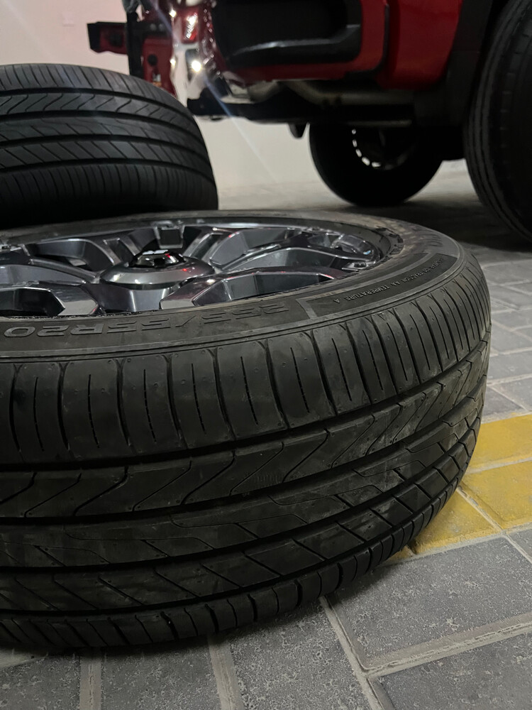 5 Brand New Rims with Tires - 10