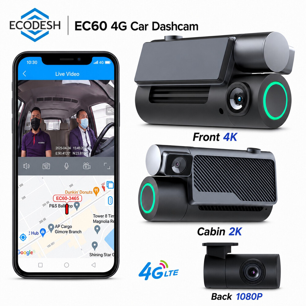 3 CHANNELS DASH CAM - 1
