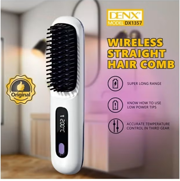 DENX Wireless Hair Straightening - 3