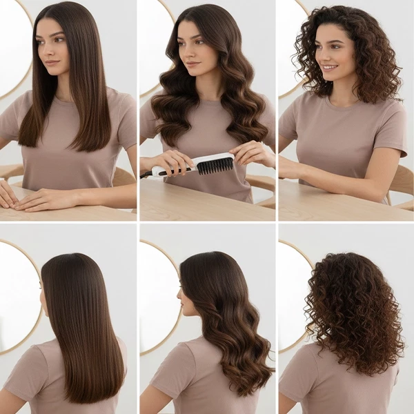 DENX Wireless Hair Straightener - 2