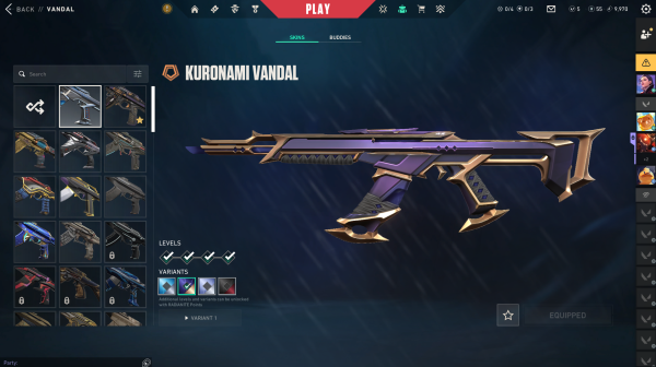 Valorant account (2 limited skin) - 2