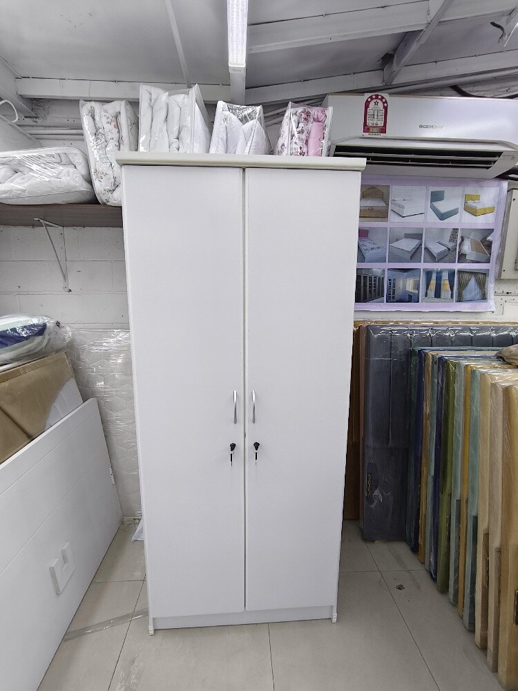 bed, mattress, cabinet all new - 17