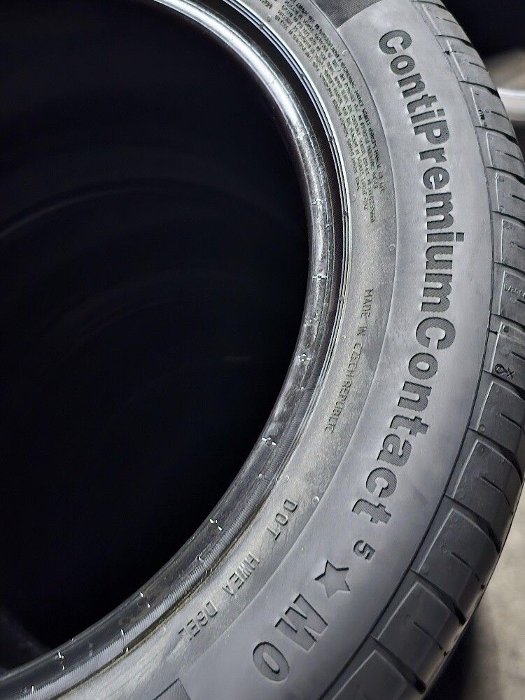 225-55-17,,, continental brand - 6
