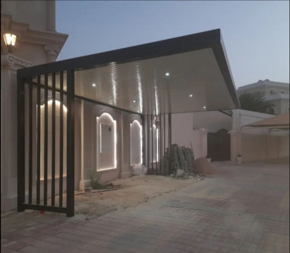 مظلات مواقف السيارات. تصميم عصري - 10