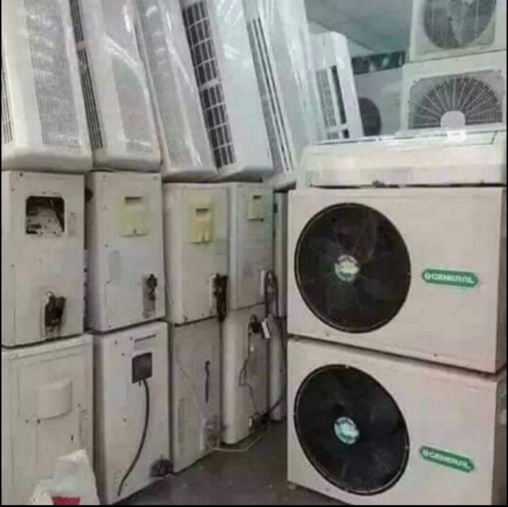 we buy Old Almuniam, Old Air condit - 1