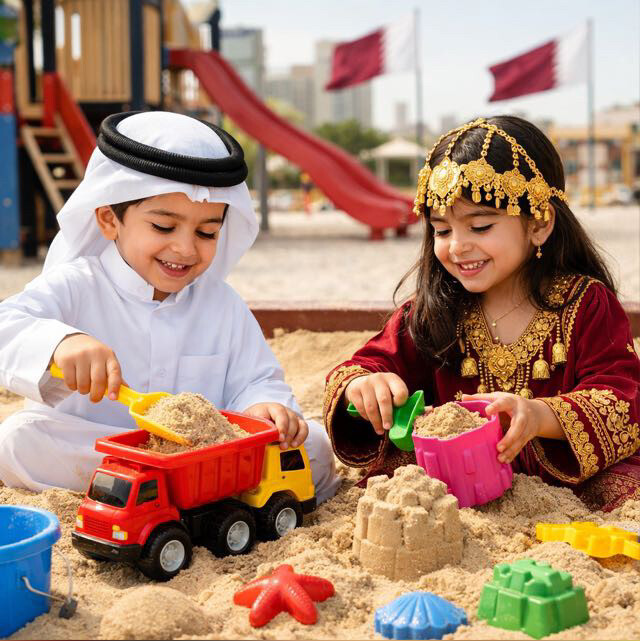 رمل للاطفال - 1