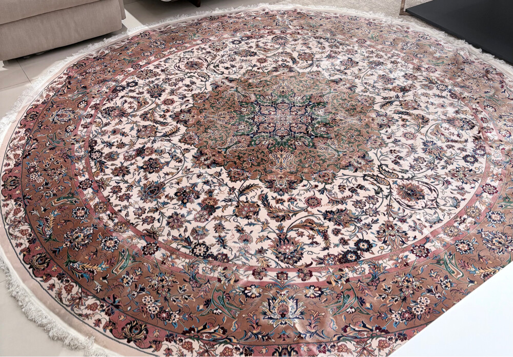 Iranian Silk Carpet - 1