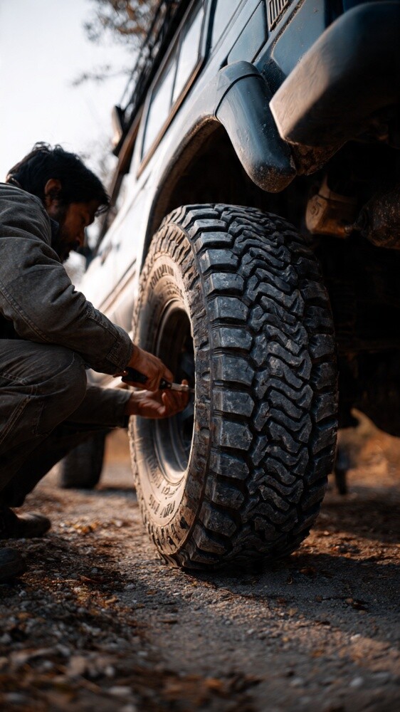 بنشري متنقل خدمة طريق - 1