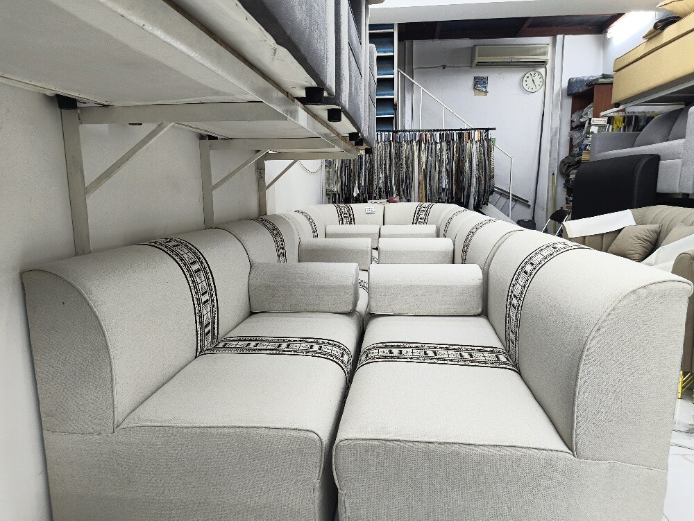 Readymade 3+2+1+1 =7 seter sofa se - 9