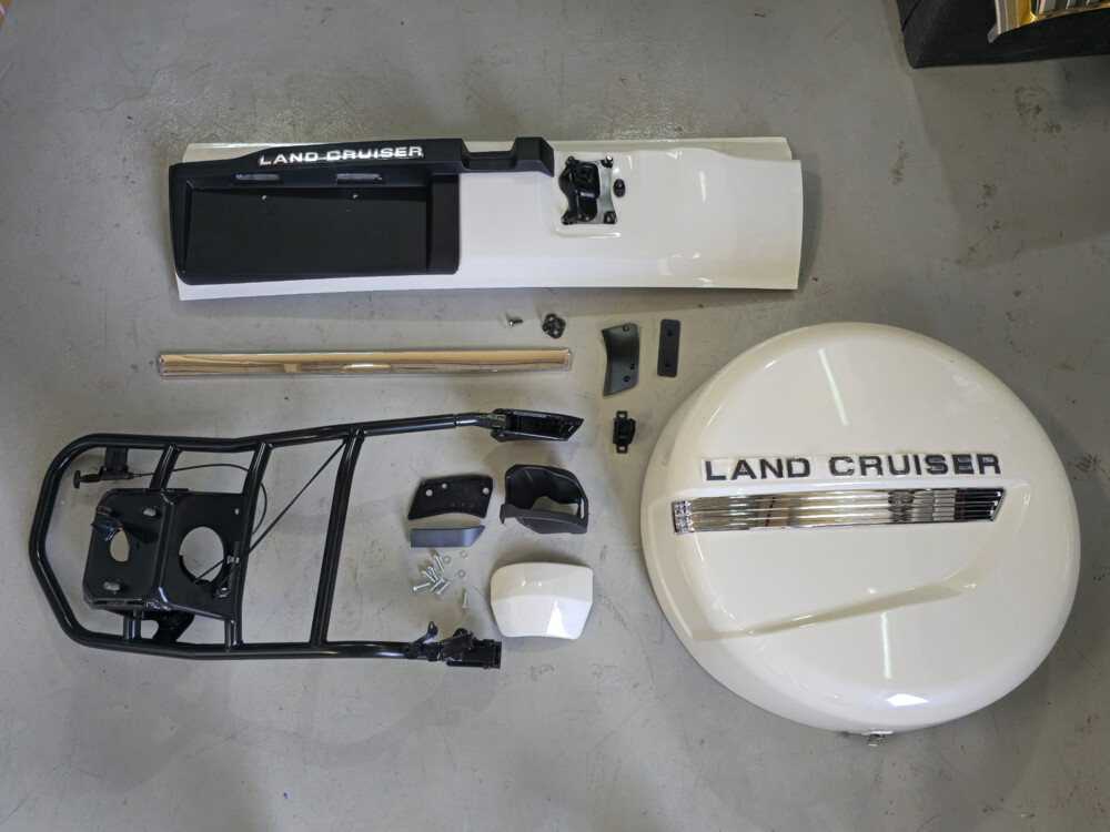 Spare tire kit - 4