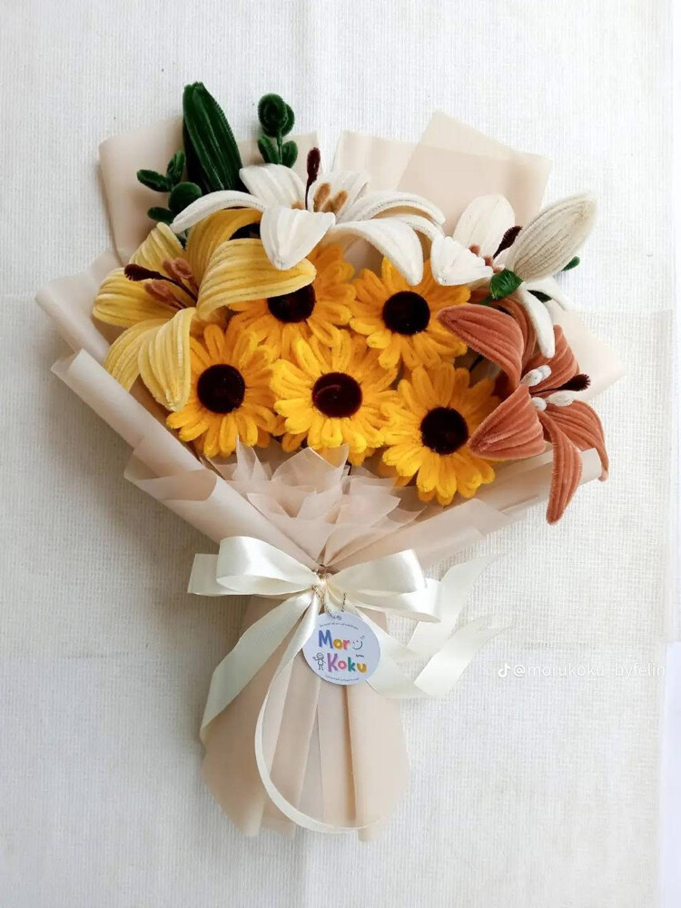 100% handmade flowers  - 10