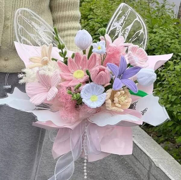 100% handmade flowers  - 8