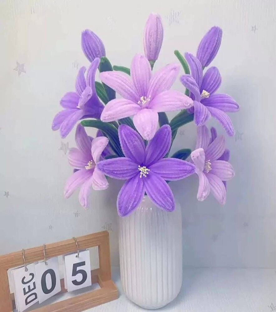 100% handmade flowers  - 25