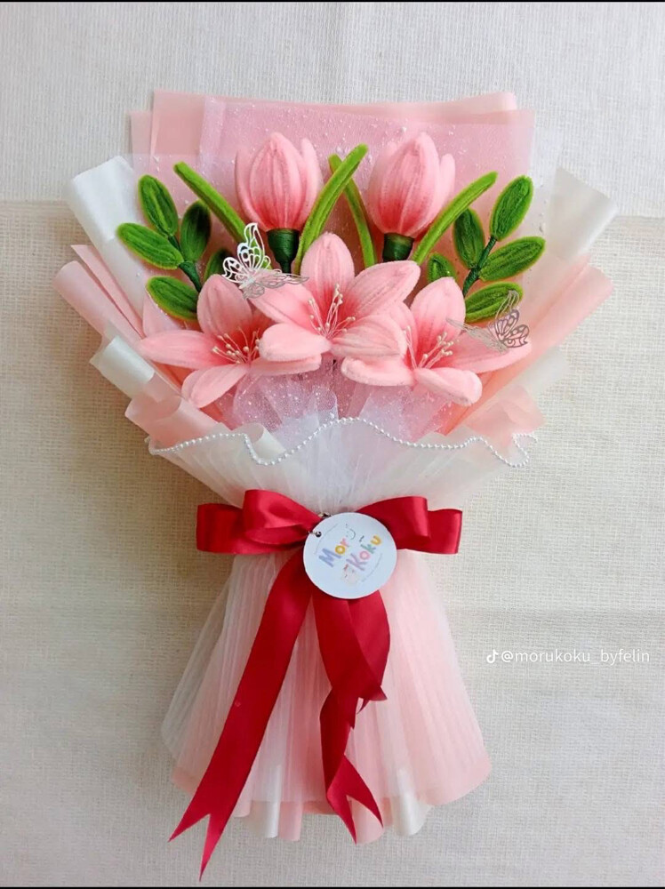 100% handmade flowers  - 18