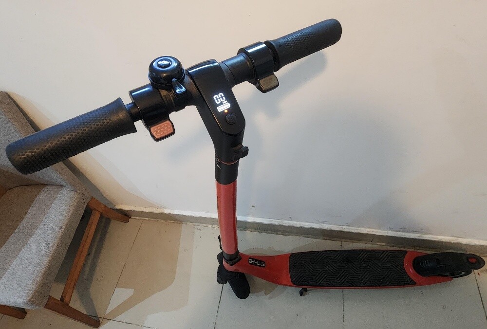 Zyklus Electric Scooter (Red/Black) - 7