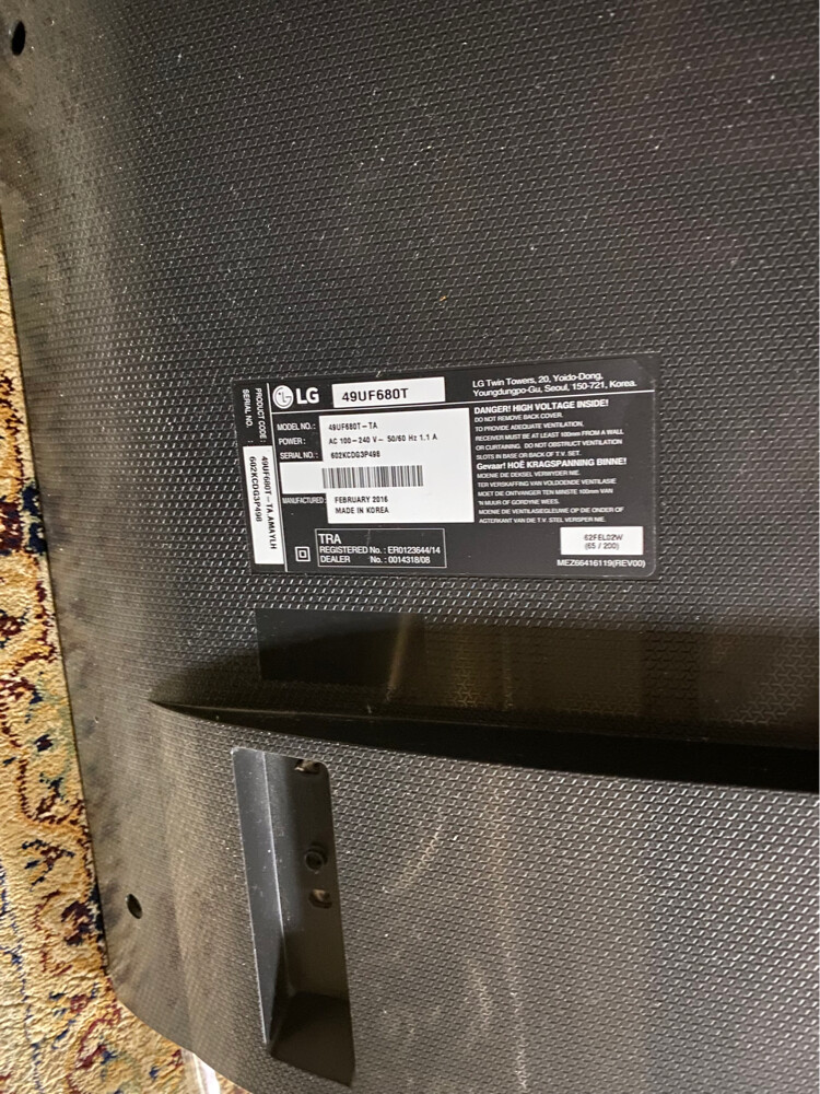Smart LG ultra HD TV for sale - 5
