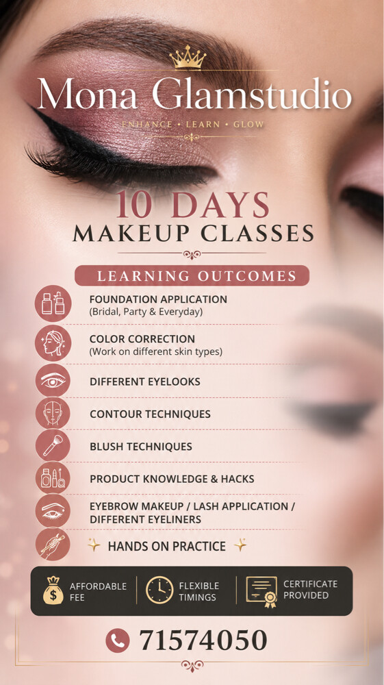 Nail-Lashes & Makeup classes  - 4