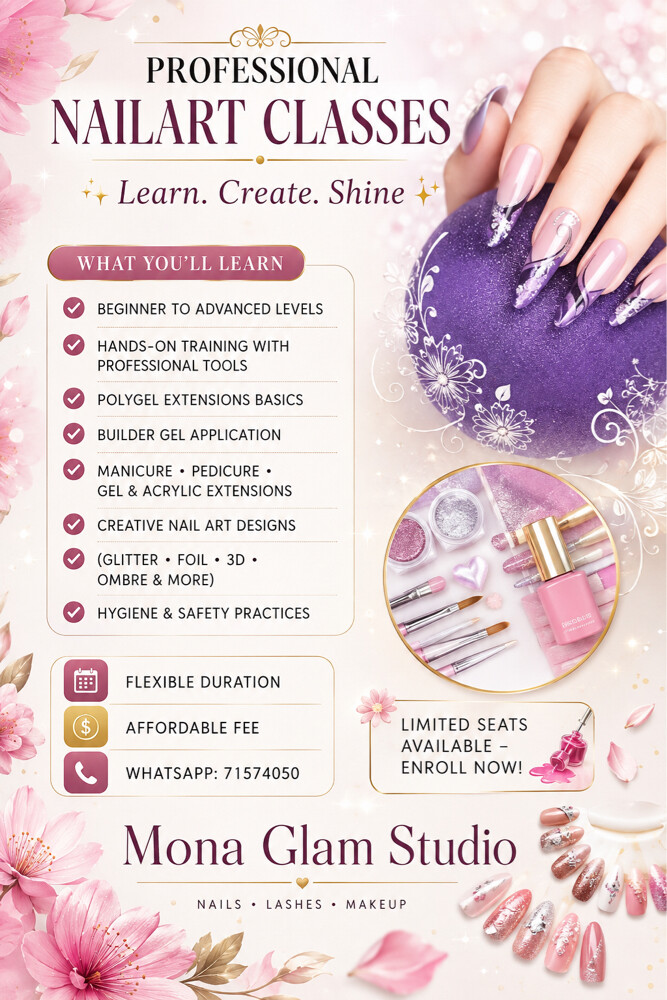 Nail-Lashes & Makeup classes  - 1