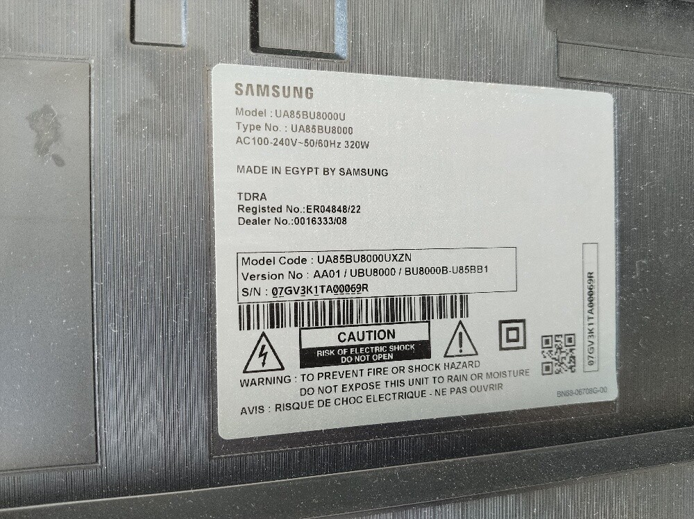 Samsung 85" Crystal UHD 4K Smart TV - 2
