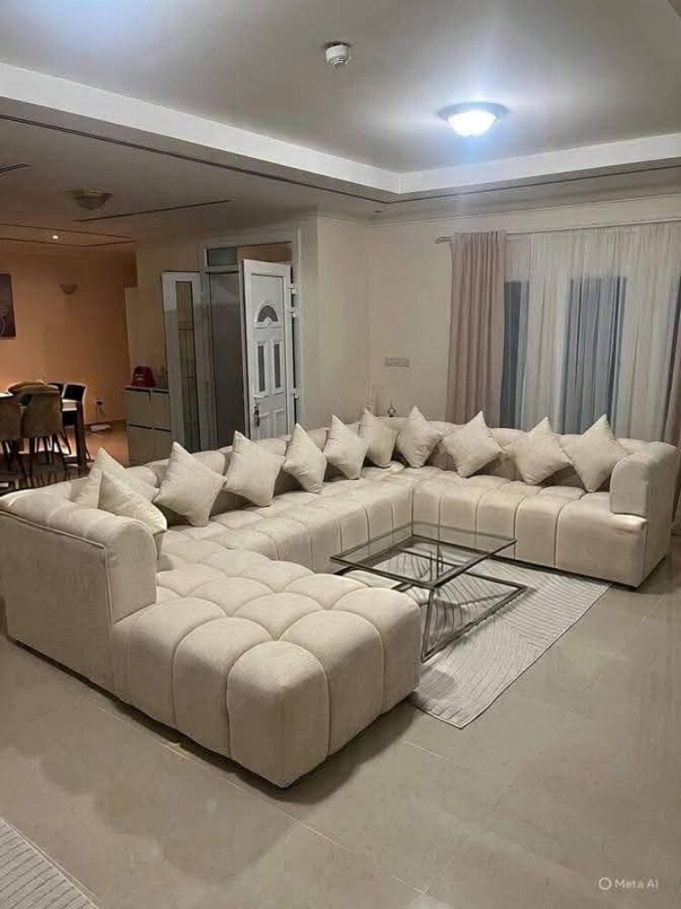 Beautiful L-shape sofa available - 3