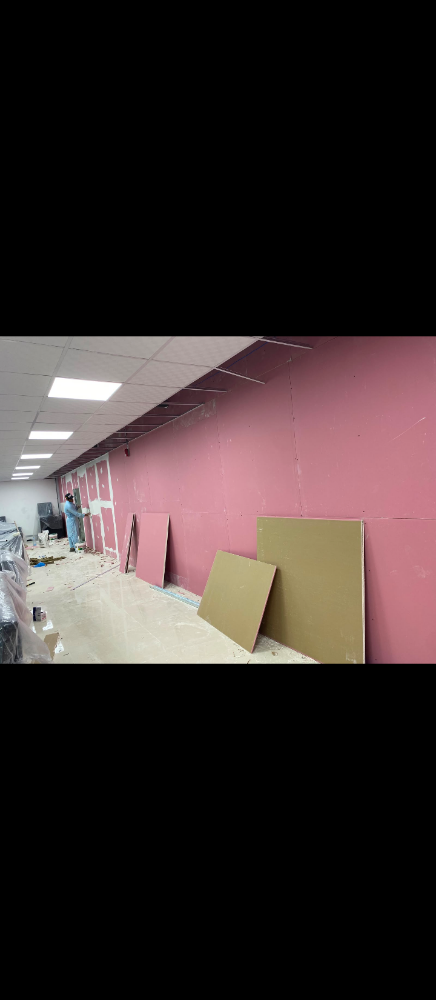 Gypsum board and painting - 5