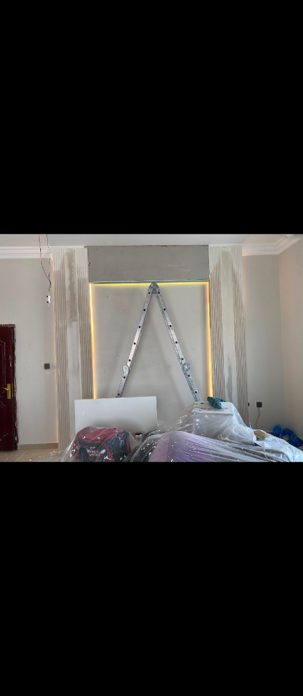 Gypsum board and painting - 3