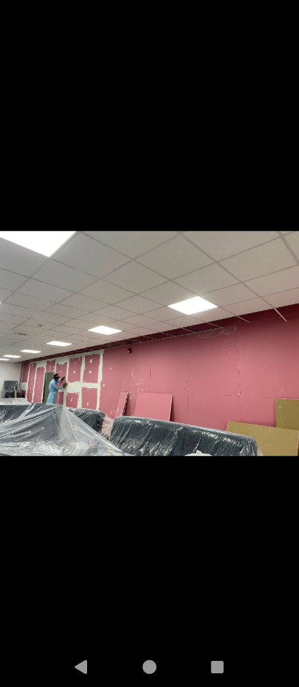 Gypsum board and painting - 4