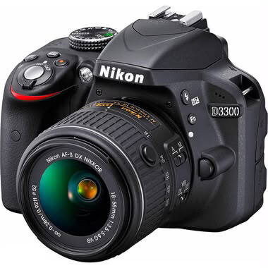 Nikon D3300 DSLR Camera – 24.2MP - 1