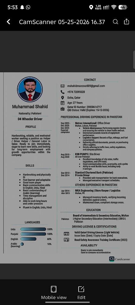 Muhammad Shahid - 2