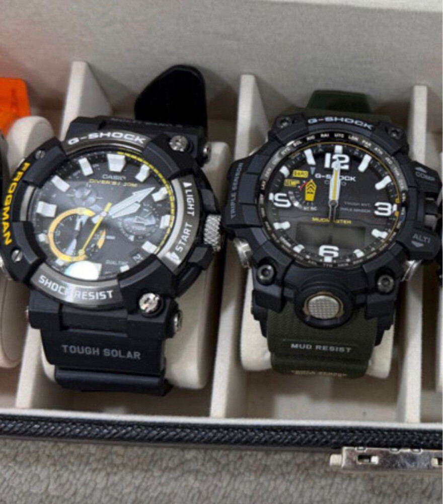 G shock frogman & Mud - 1
