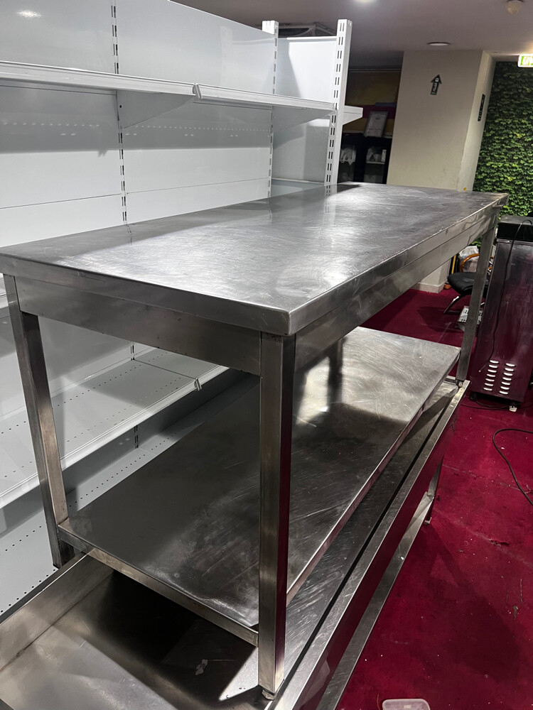 steel table - 1