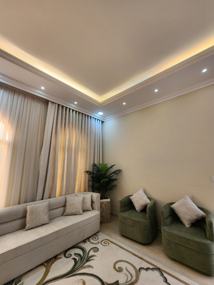 sofa and curtain - 3