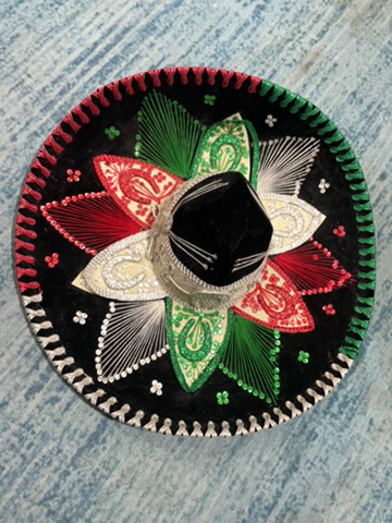handmade hat from mexico - 1