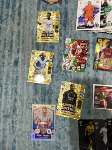 match attax and panini collection - 9