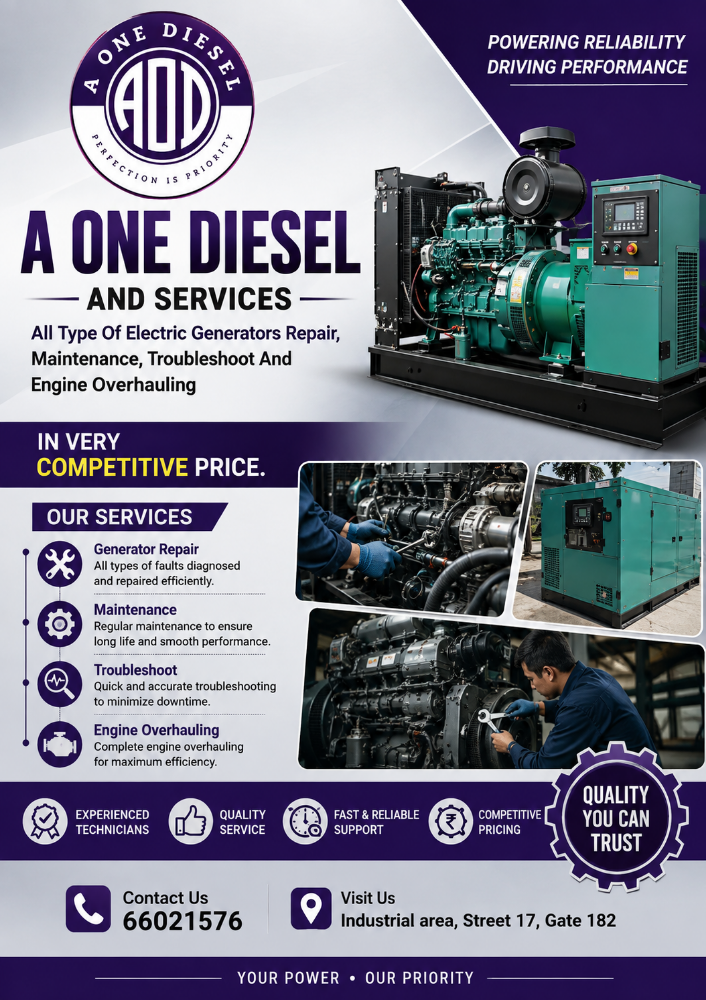 Rental, Maintenance,Services Genset - 3